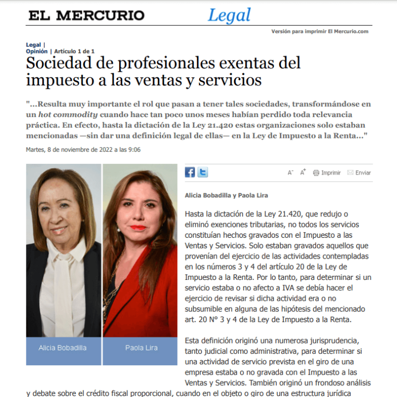 nota el mercurio - 8 noviembre 2022